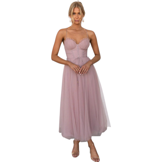 Robe de Soirée Femme Cintrée en Maille pour Occasions Festives