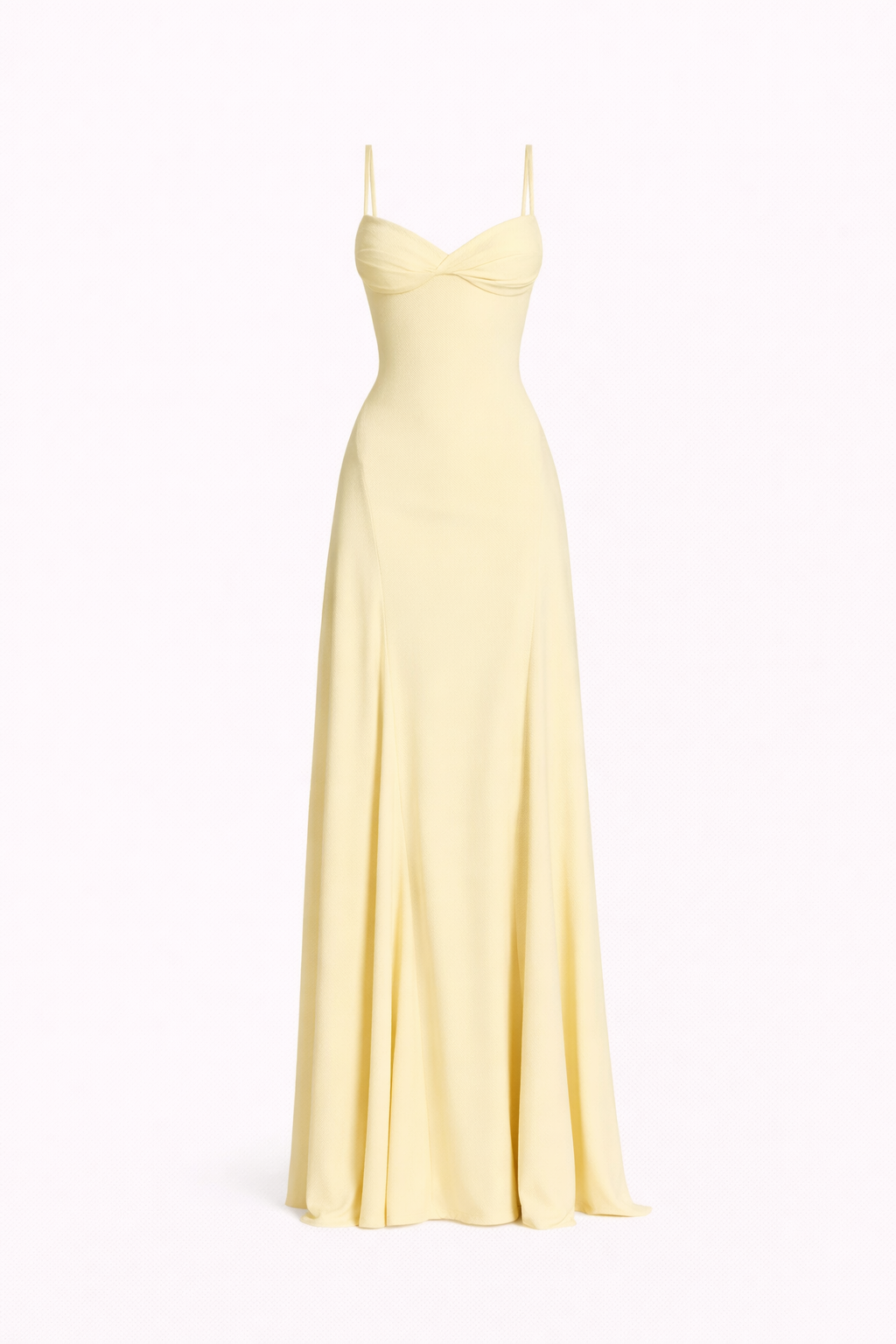 Femme Robe Longue sans Manches à Bretelles et Dos Corset en A-ligne